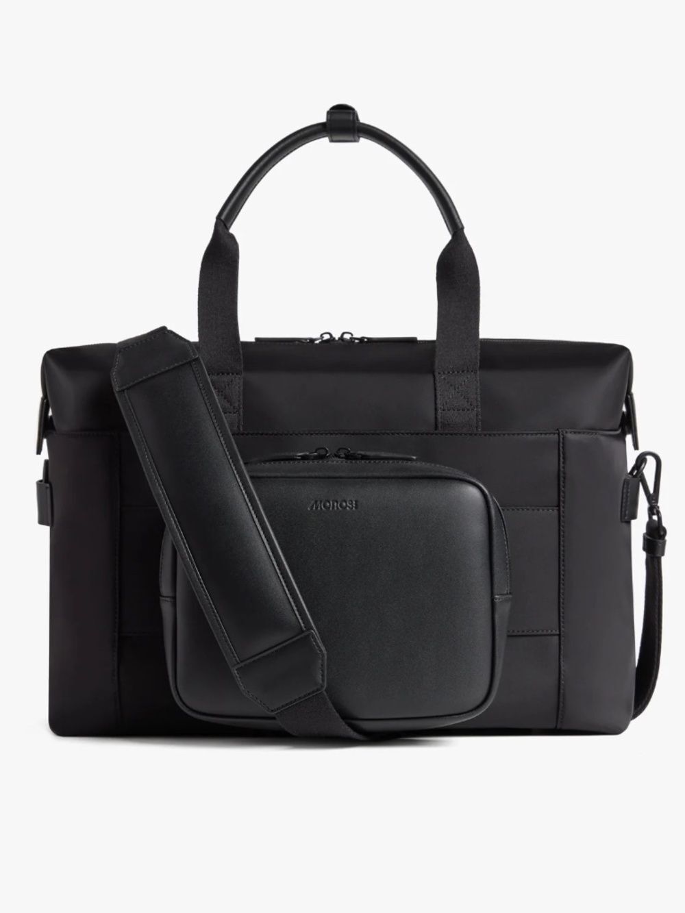 Monos Metro Duffel Travel Carry-on Bag in Black